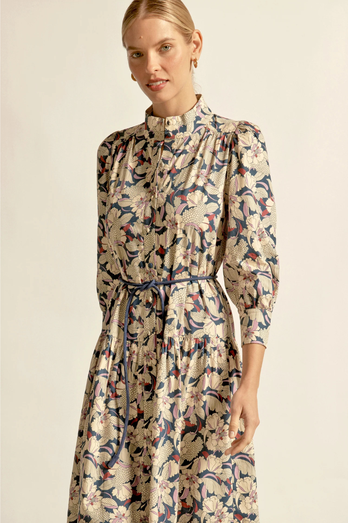 Reverie Dress Berry Garden