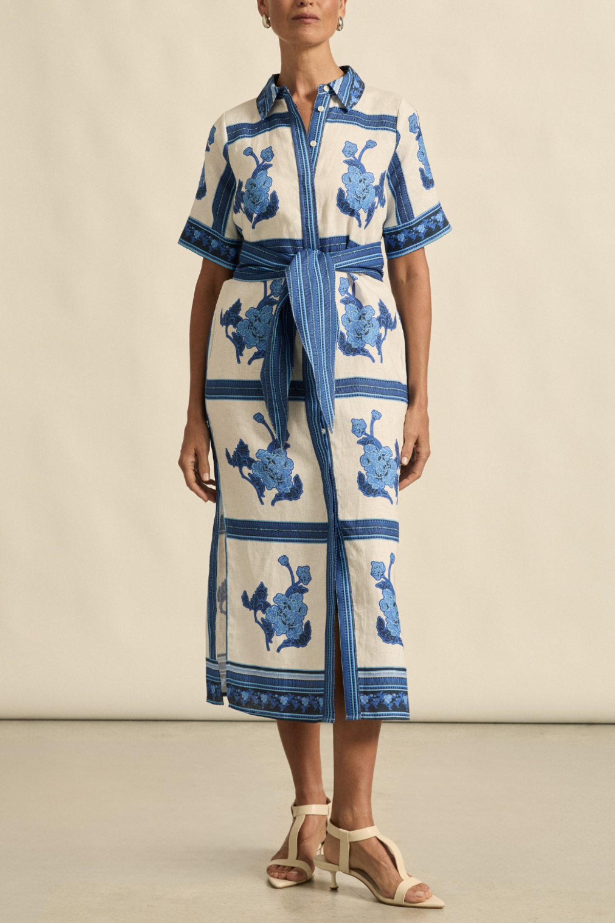 Roam Dress Azure Collage