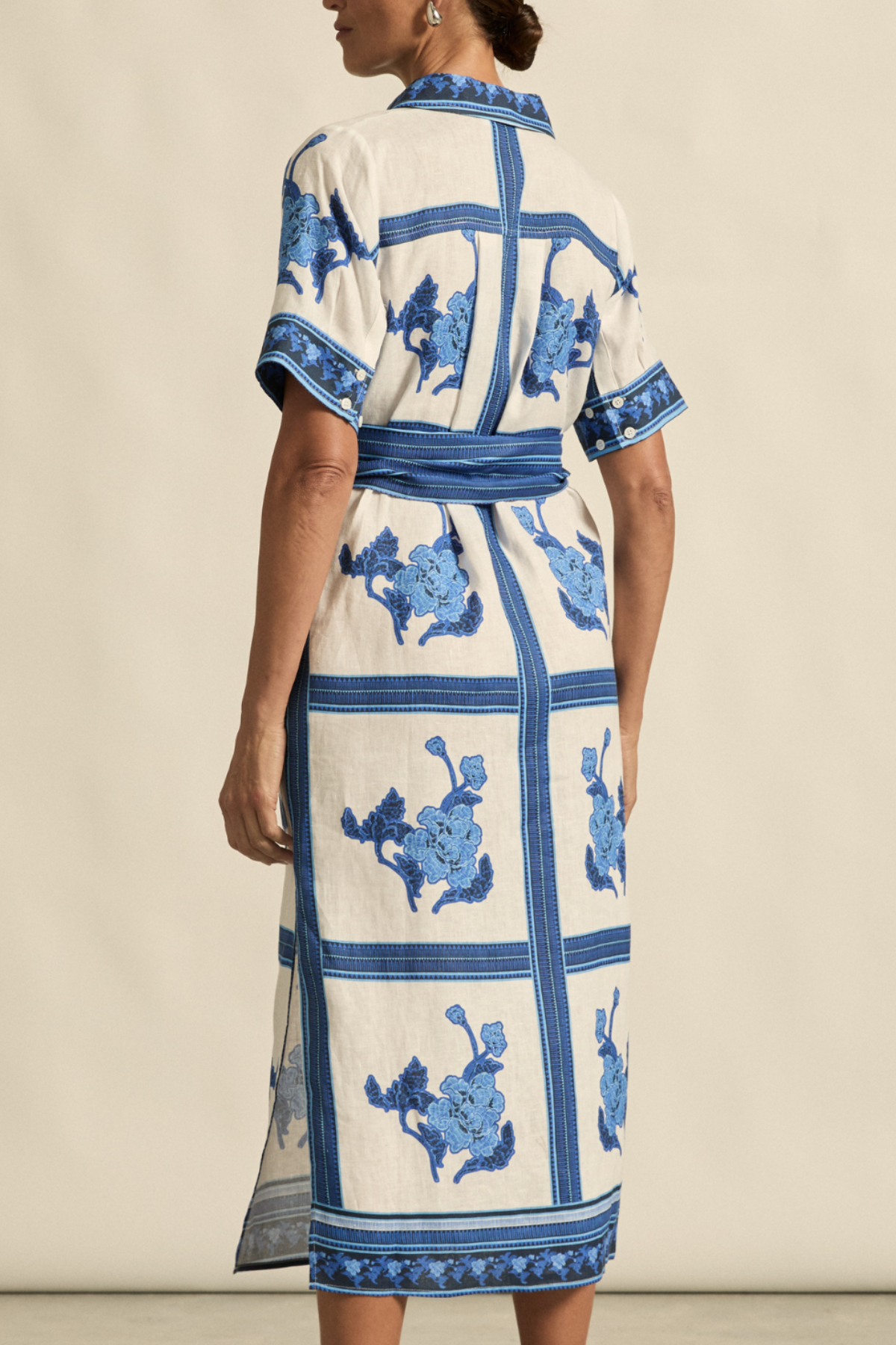 Roam Dress Azure Collage