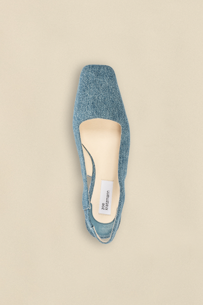 Rumour Slingback Denim