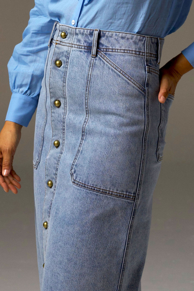 Typify Skirt Washed Denim