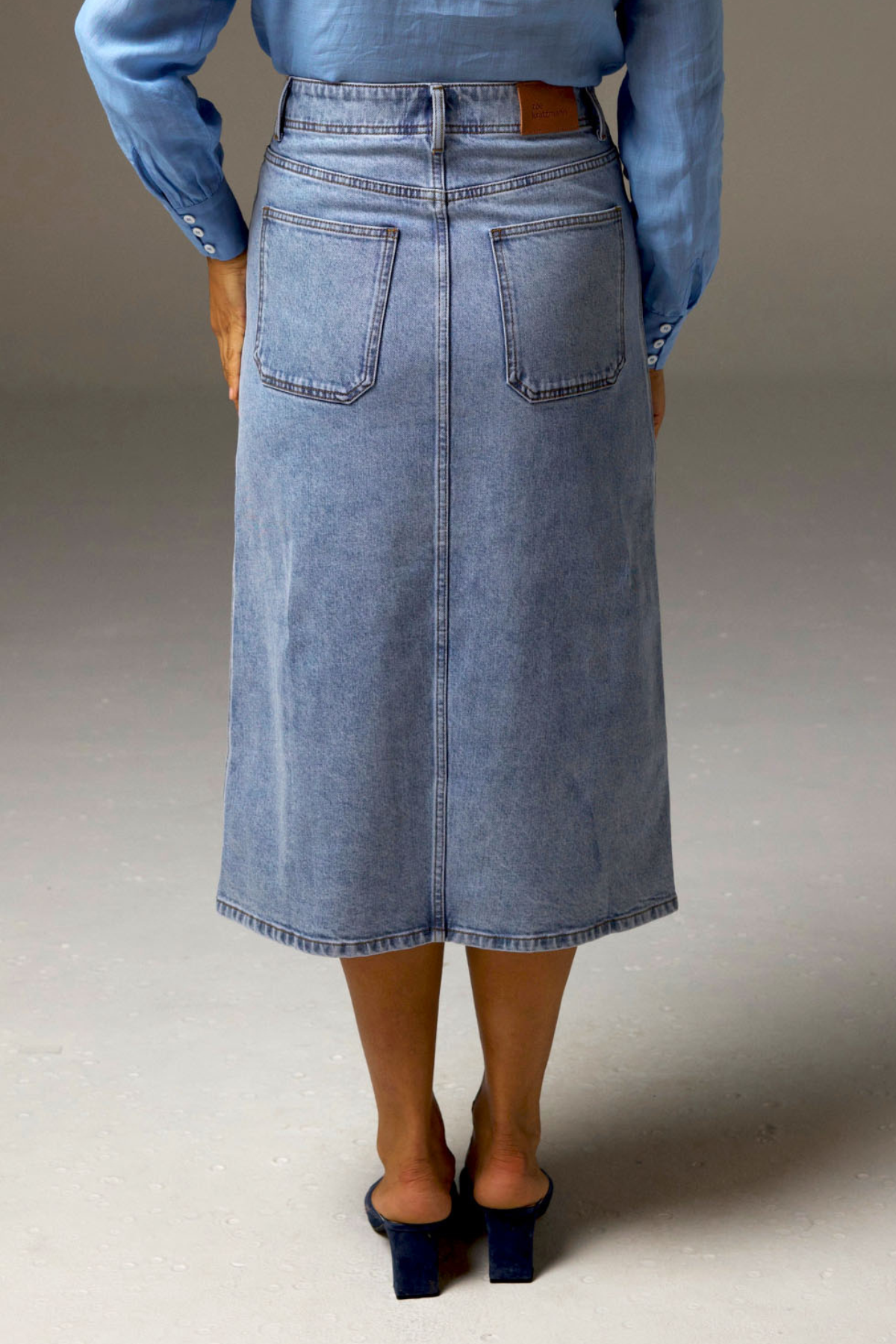 Typify Skirt Washed Denim