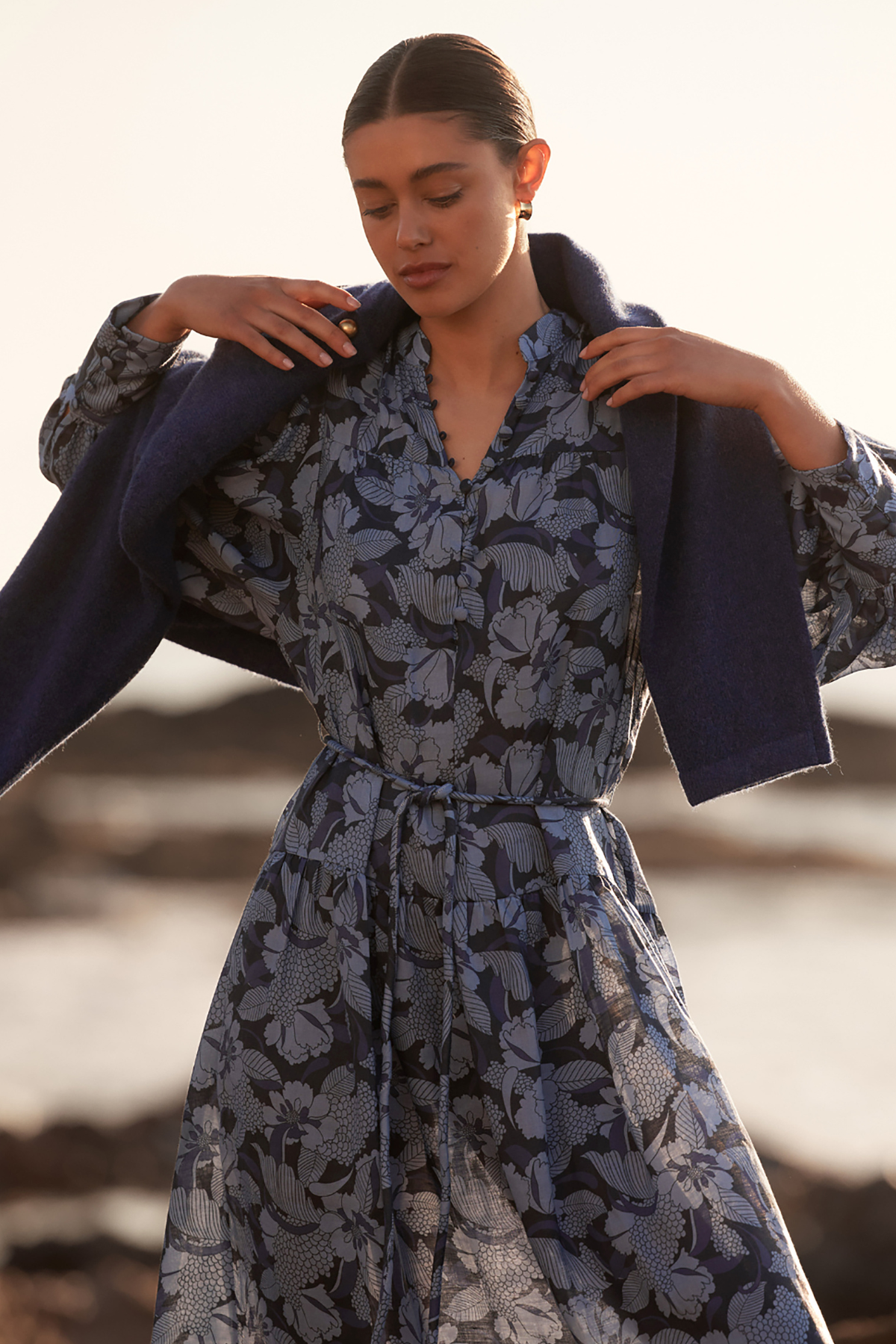 Vesper Dress Moonstone Garden