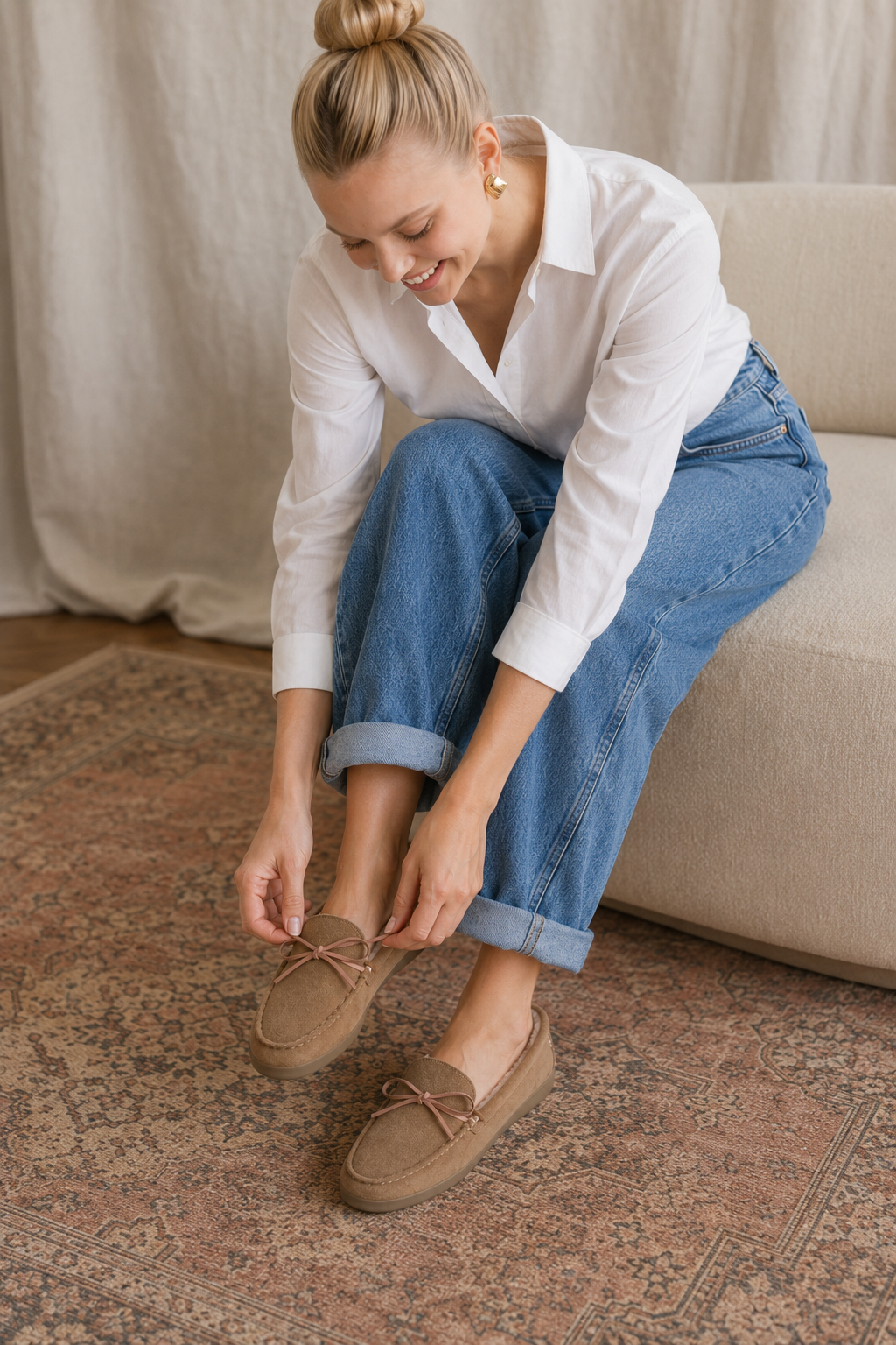 Sandrine Loafer Camel