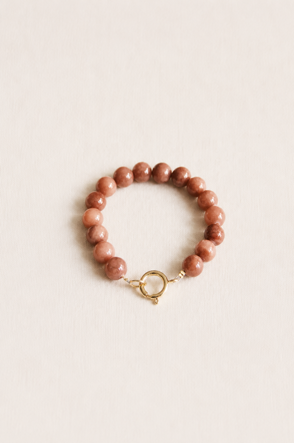 Beaded Bracelet Mocha