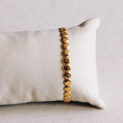 Gold Dots Bangle