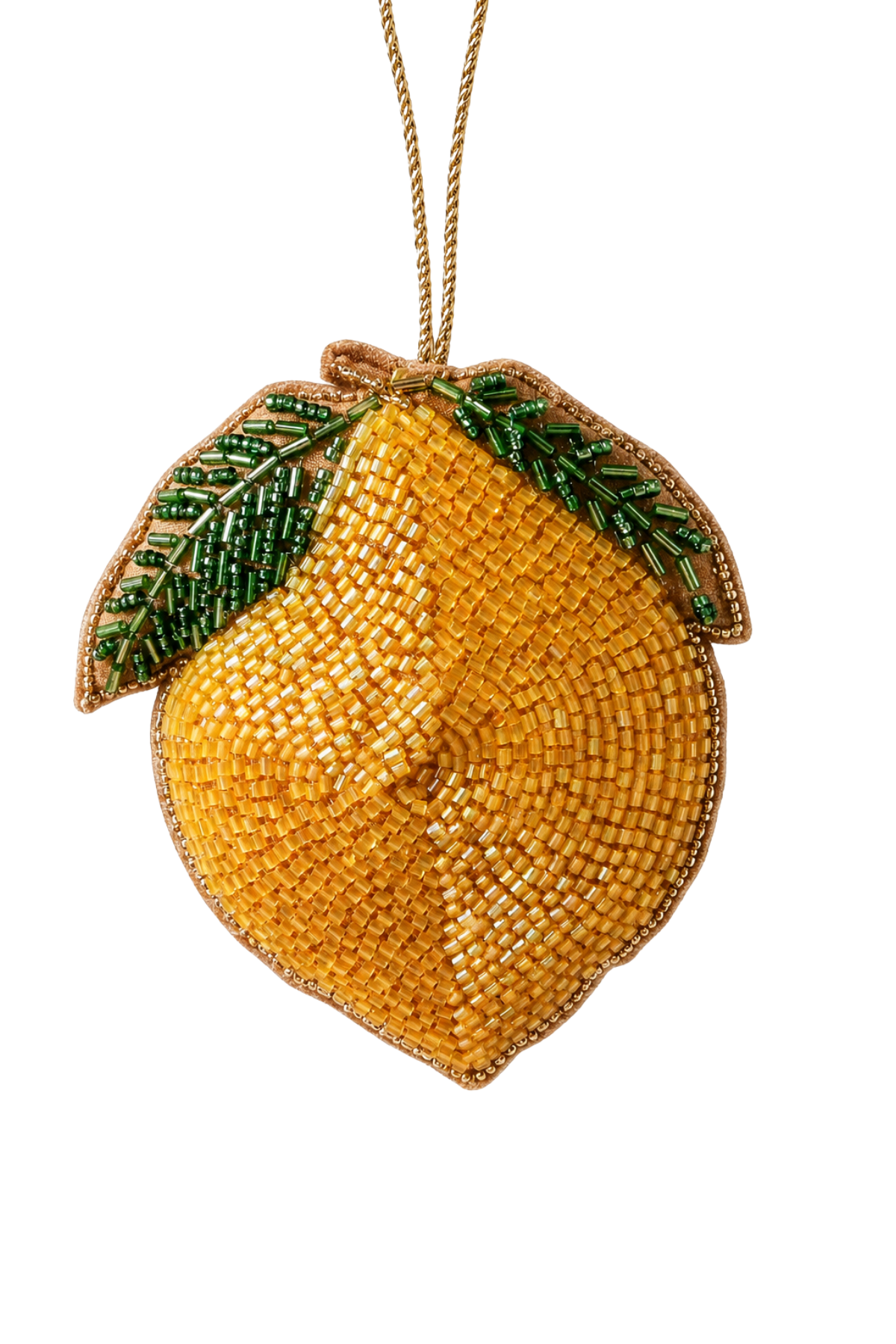 Lemon Beaded Decoration