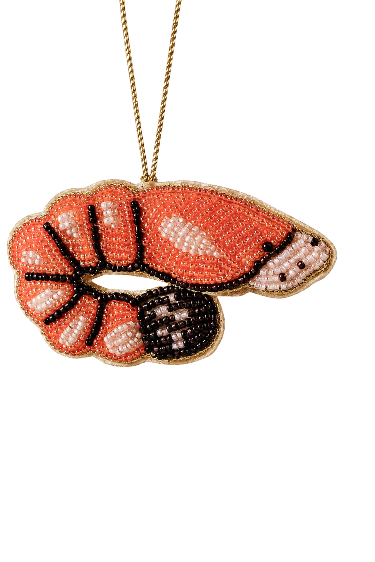 Prawn Beaded Decoration