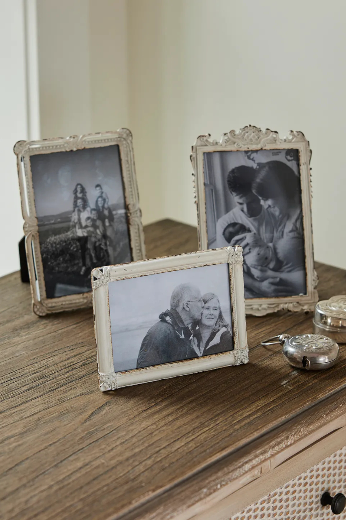 Brocante Filigree Top Photo Frame 4x6