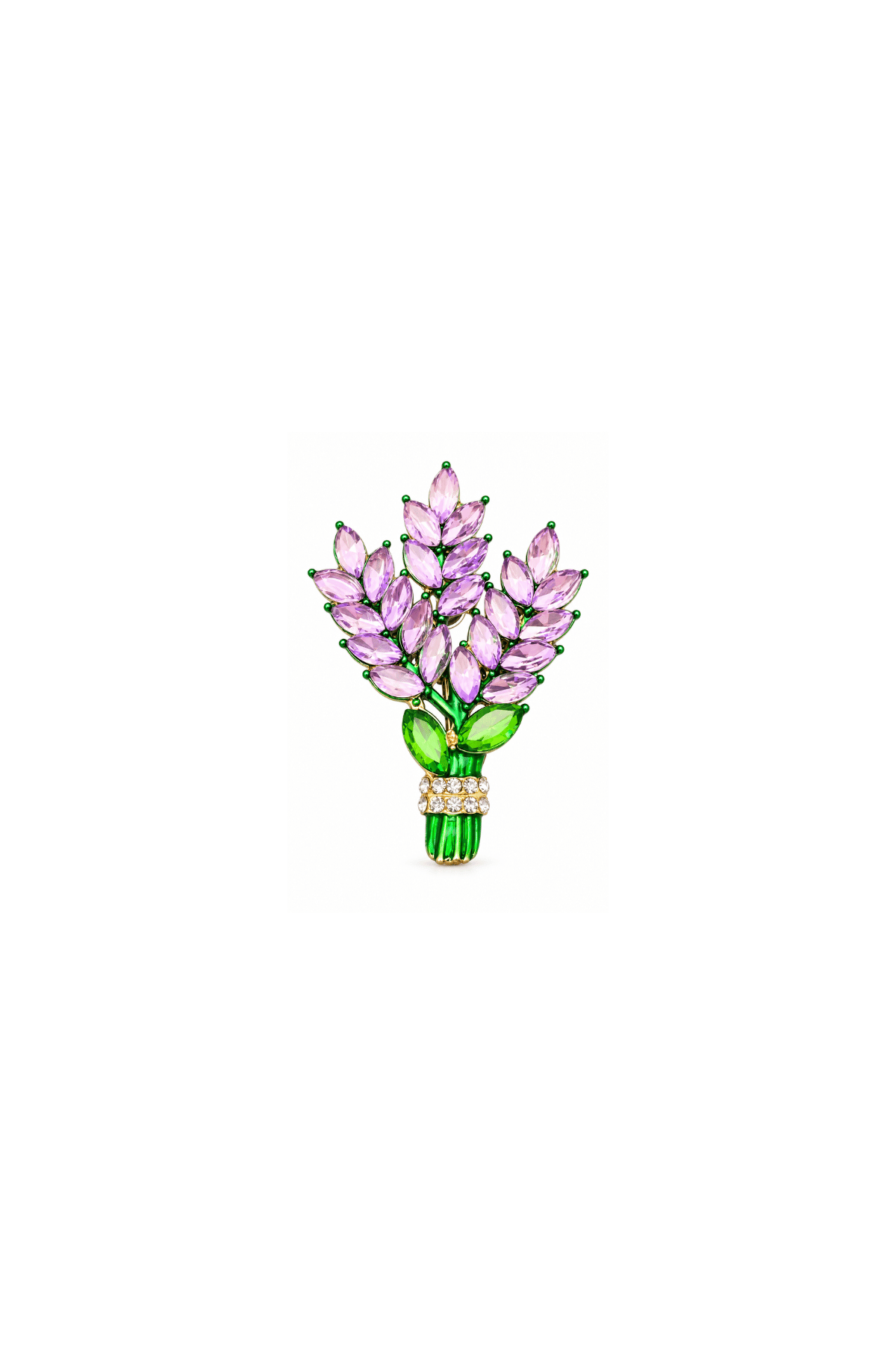 Lavender Bundle Brooch