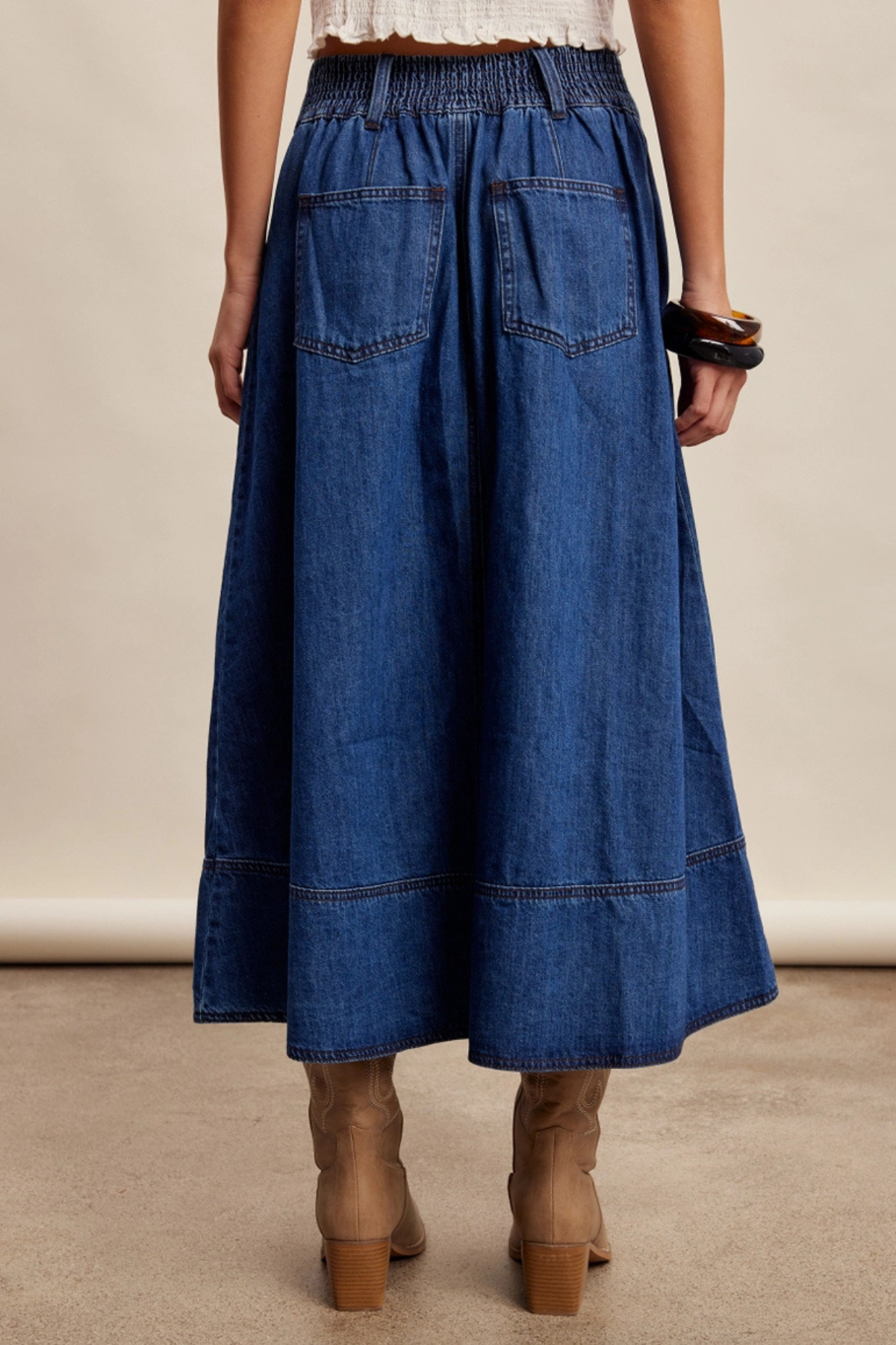 Prairie Denim Skirt