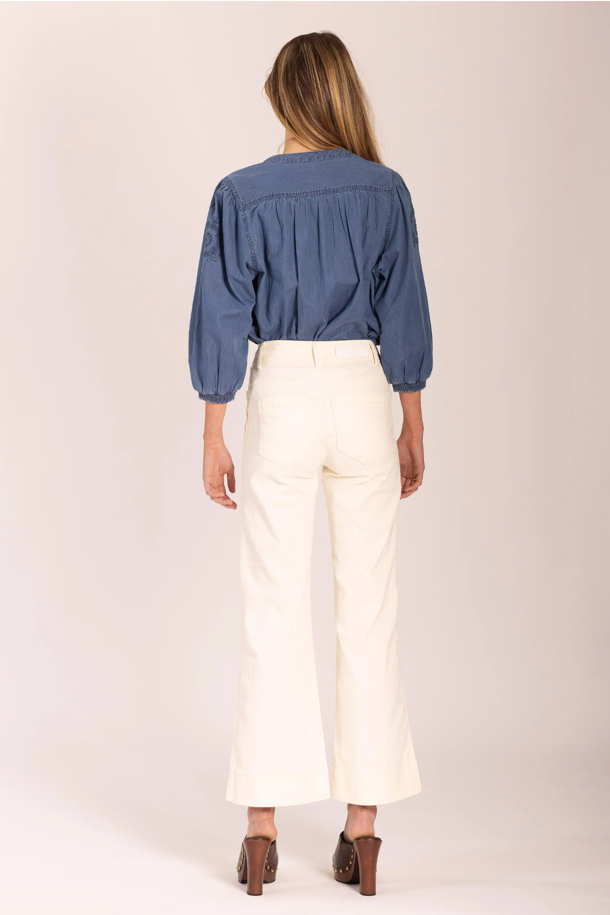 Jane Denim Blouse