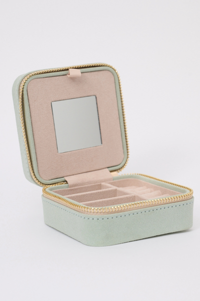 Lustre & Sage Travel Jewellery Box