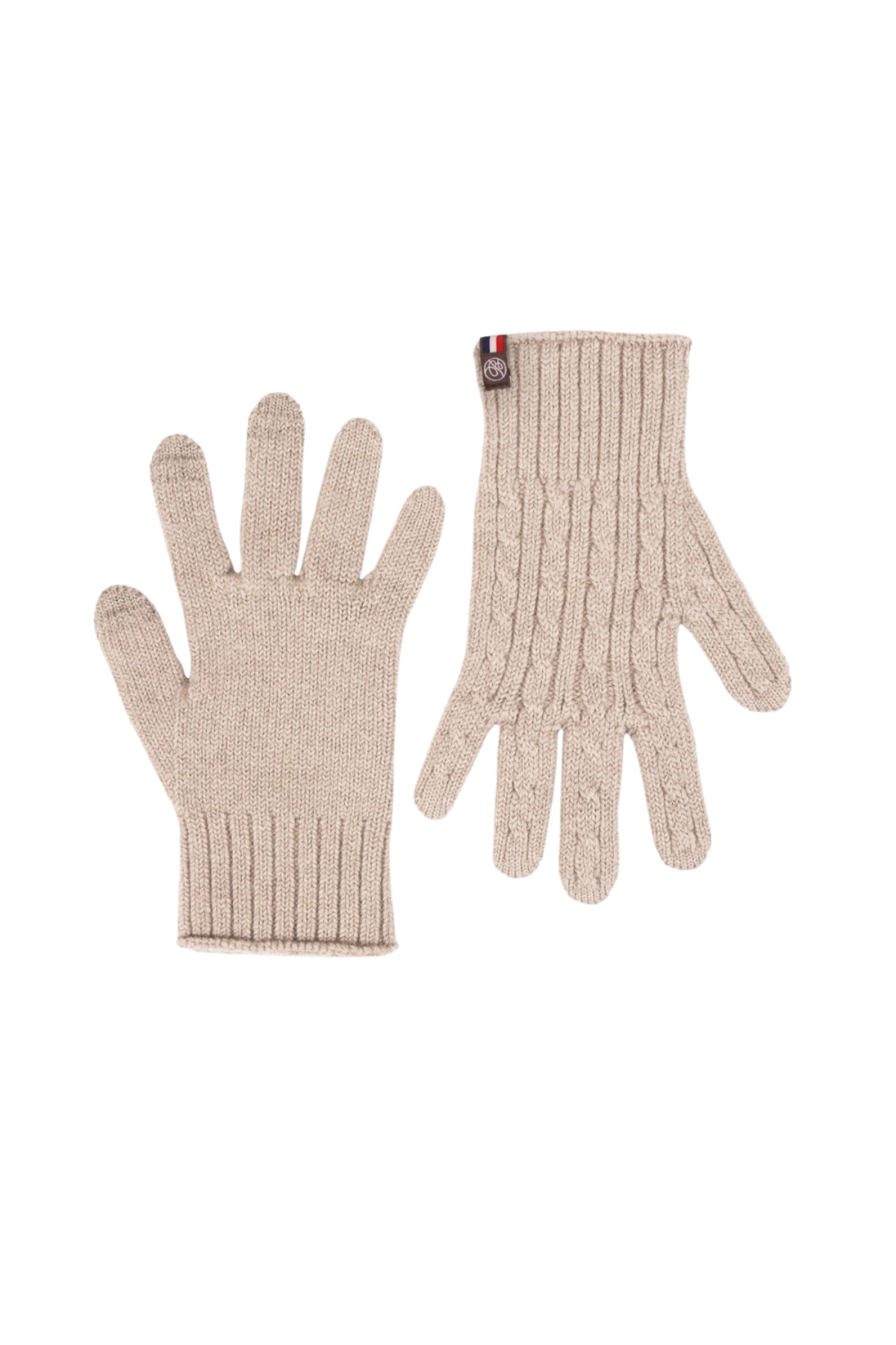 Daniella Wool Gloves Chalk