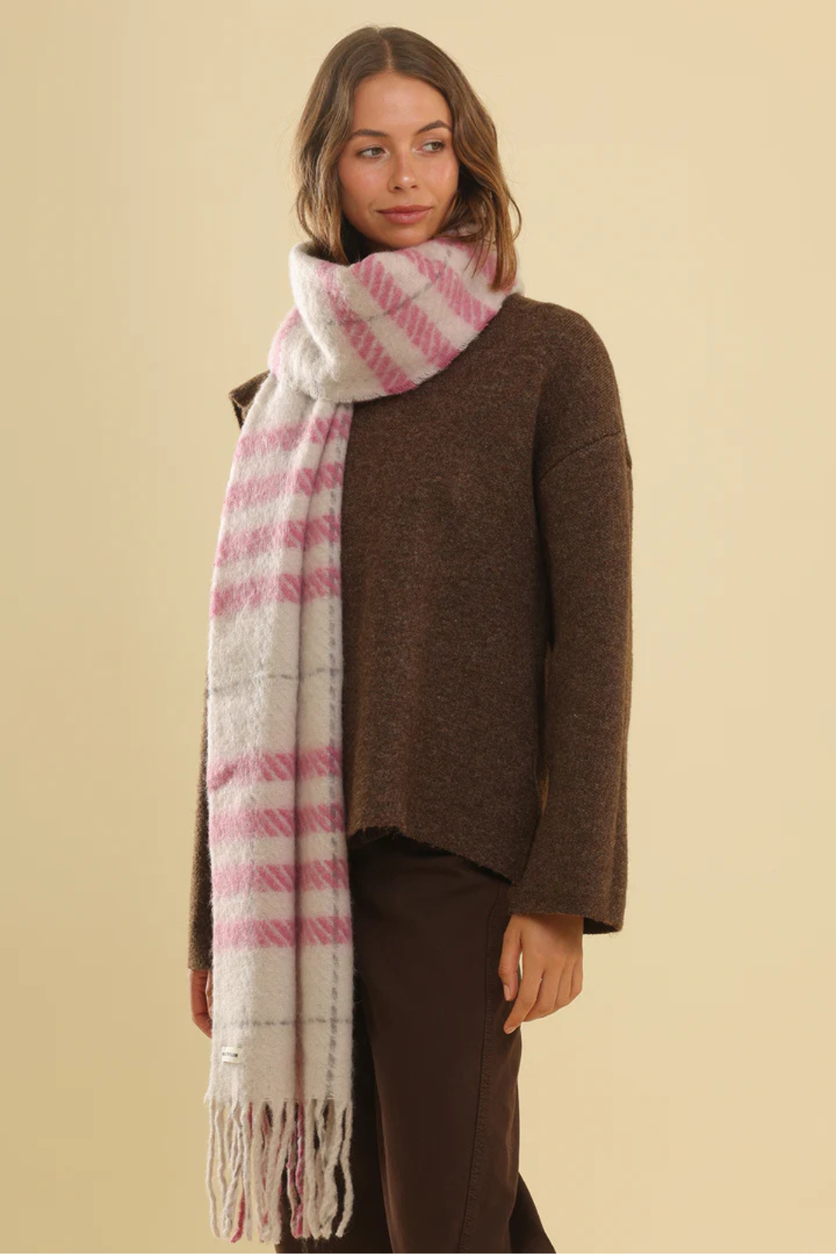 Hallie Scarf Pink