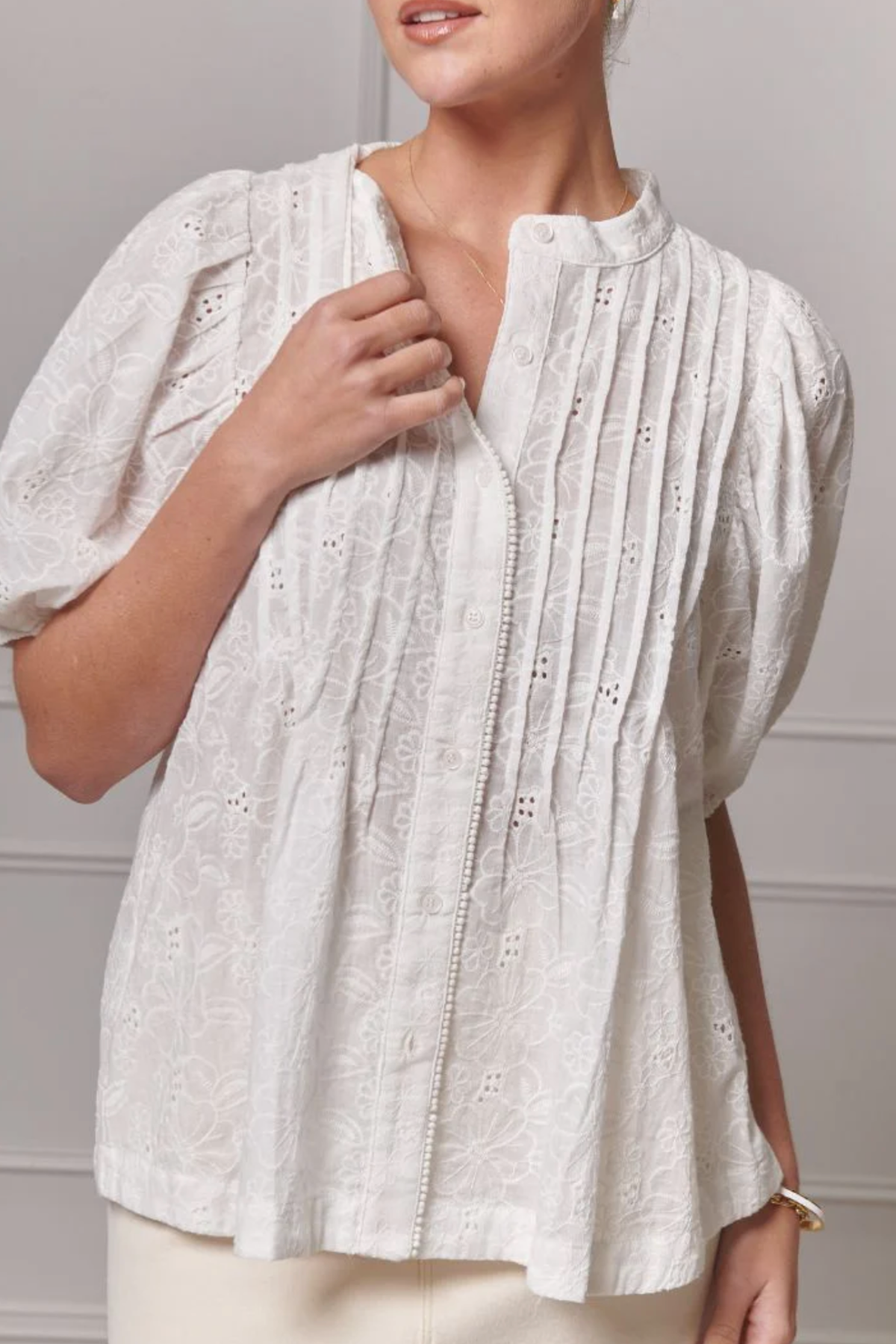 Natasha Lace Blouse