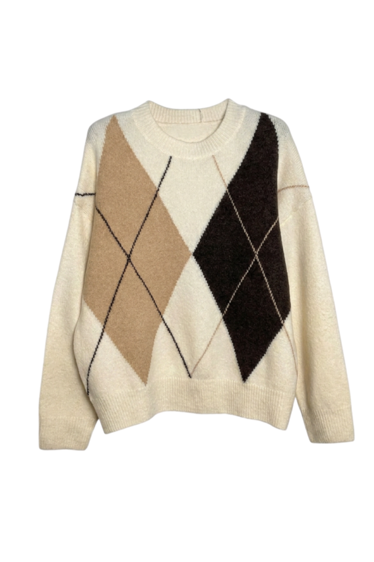Diamond Argyle Knit