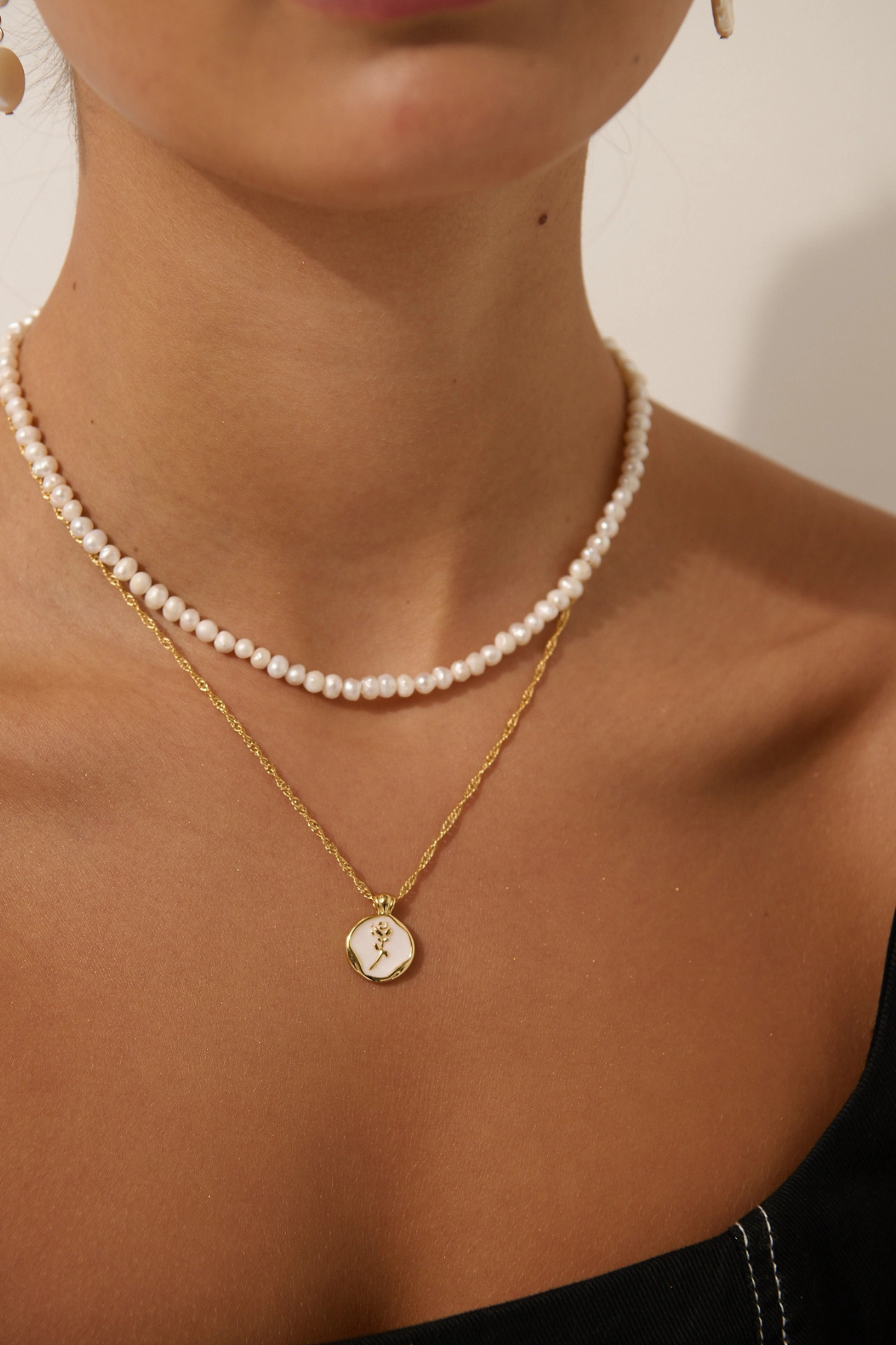 Freshwater Pearl Gold Plated Choker