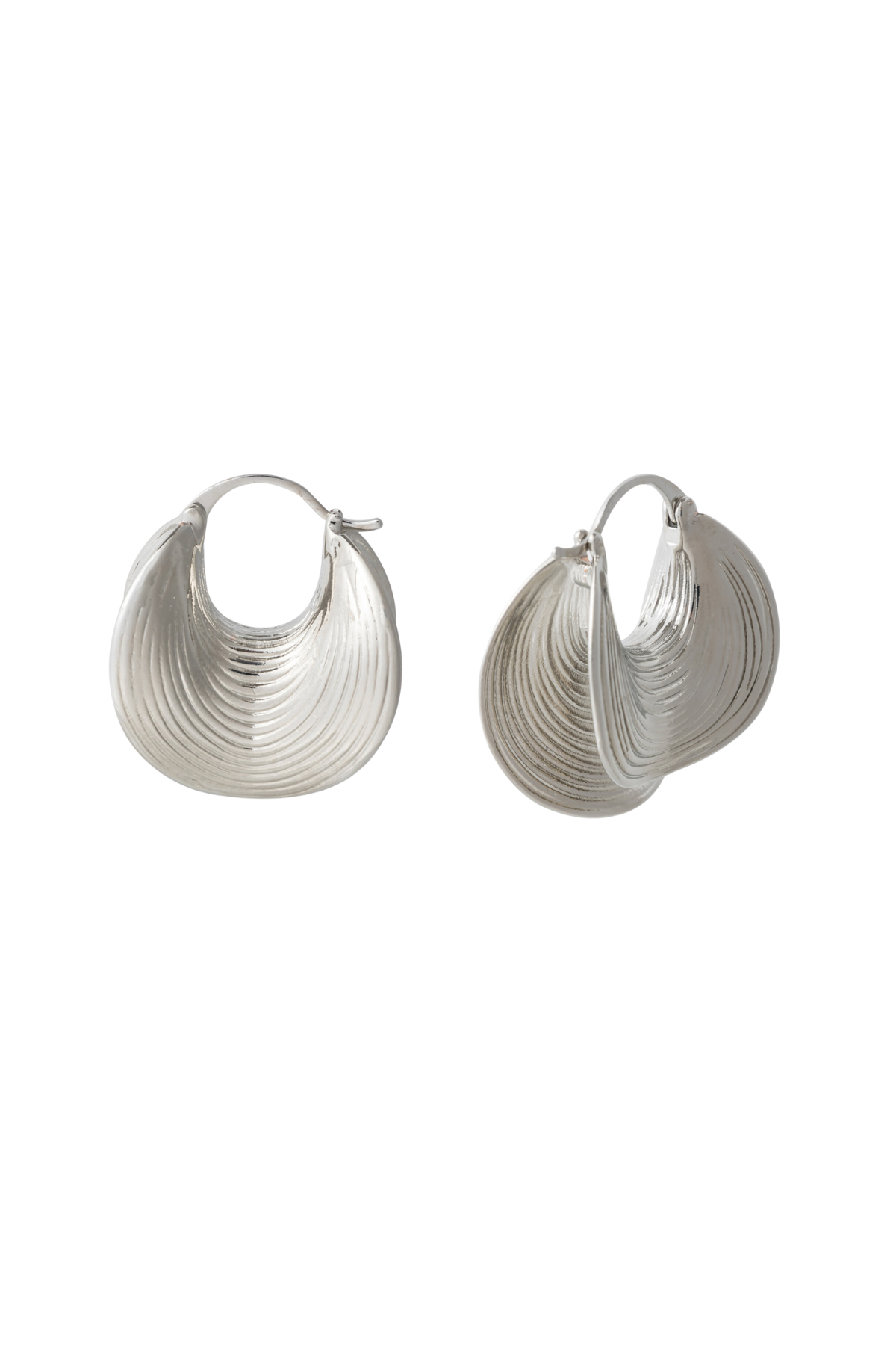 Saddle Earring Silver