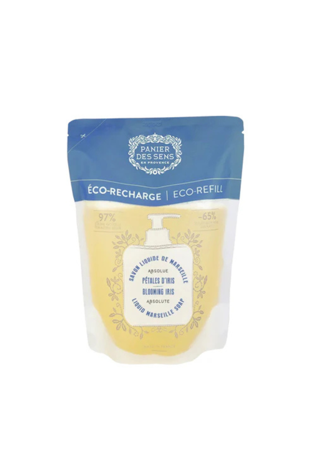 Blooming Iris Marseille Liquid Soap Refill