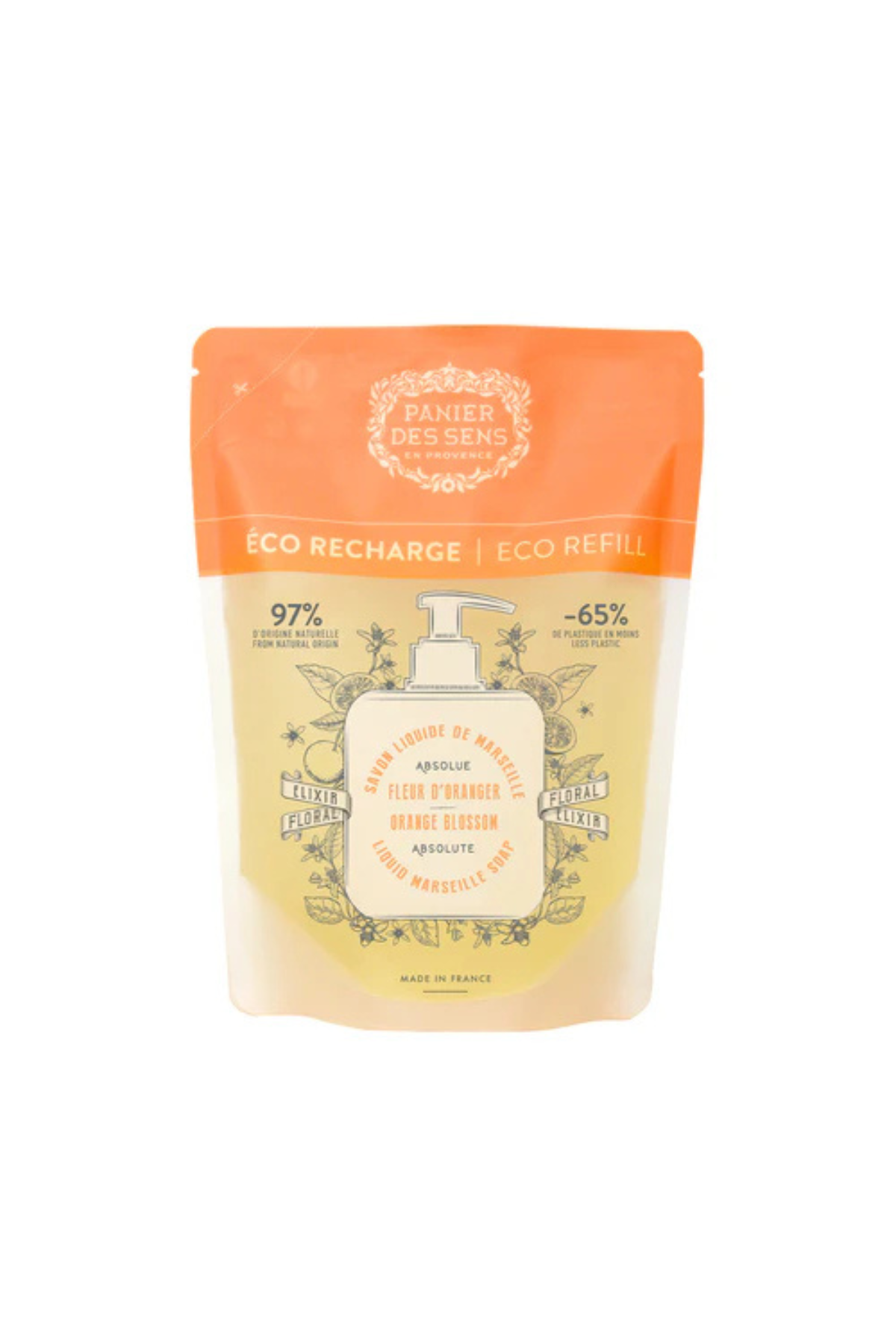 Orange Blossom Marseille Liquid Soap Refill