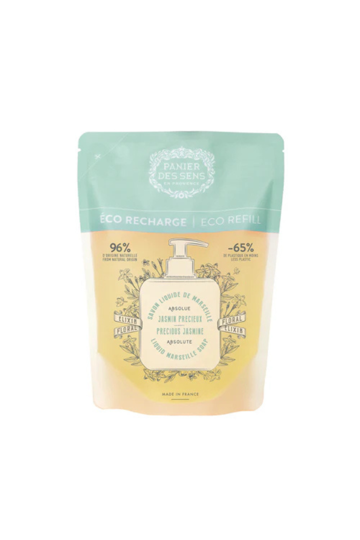 Precious Jasmine Marseille Liquid Soap Refill