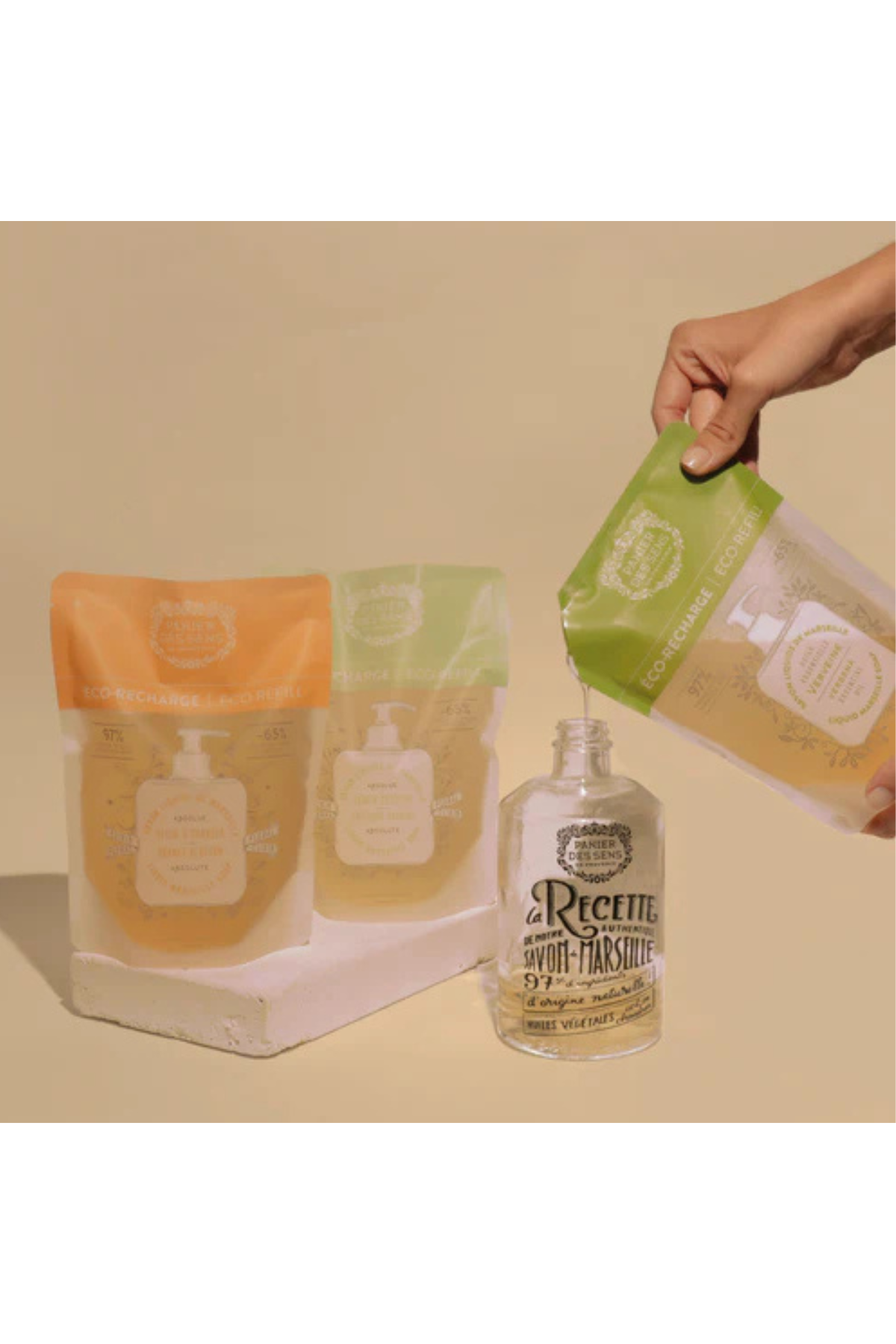Precious Jasmine Marseille Liquid Soap Refill