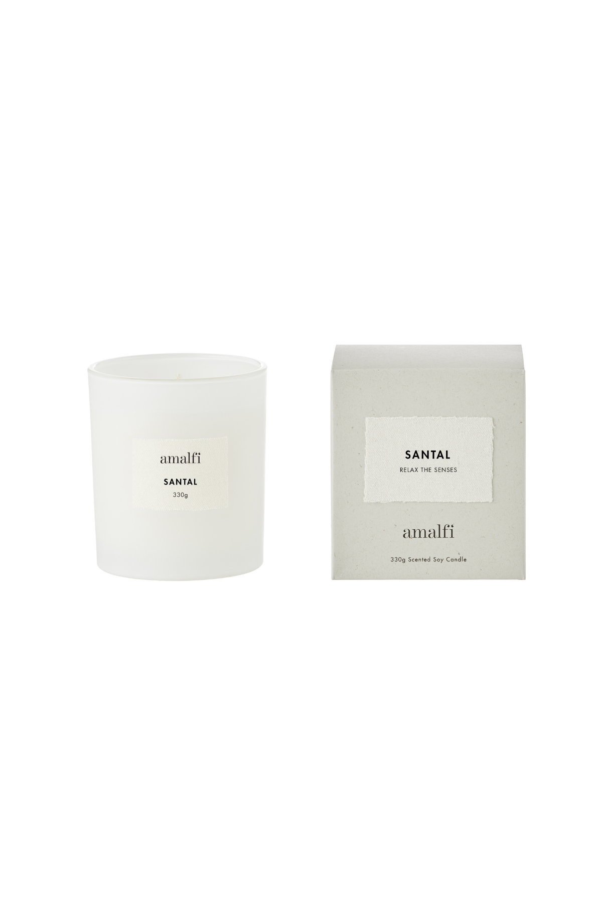 Santal Scented Soy Wax Candle