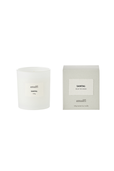 Santal Scented Soy Wax Candle