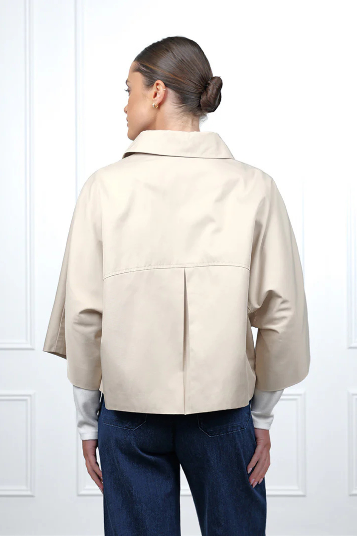 Mia Swing Jacket Stone