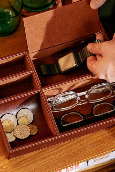 Gentlemans Nightstand Tray