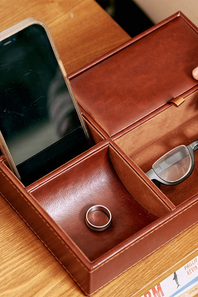 Gentlemans Nightstand Tray