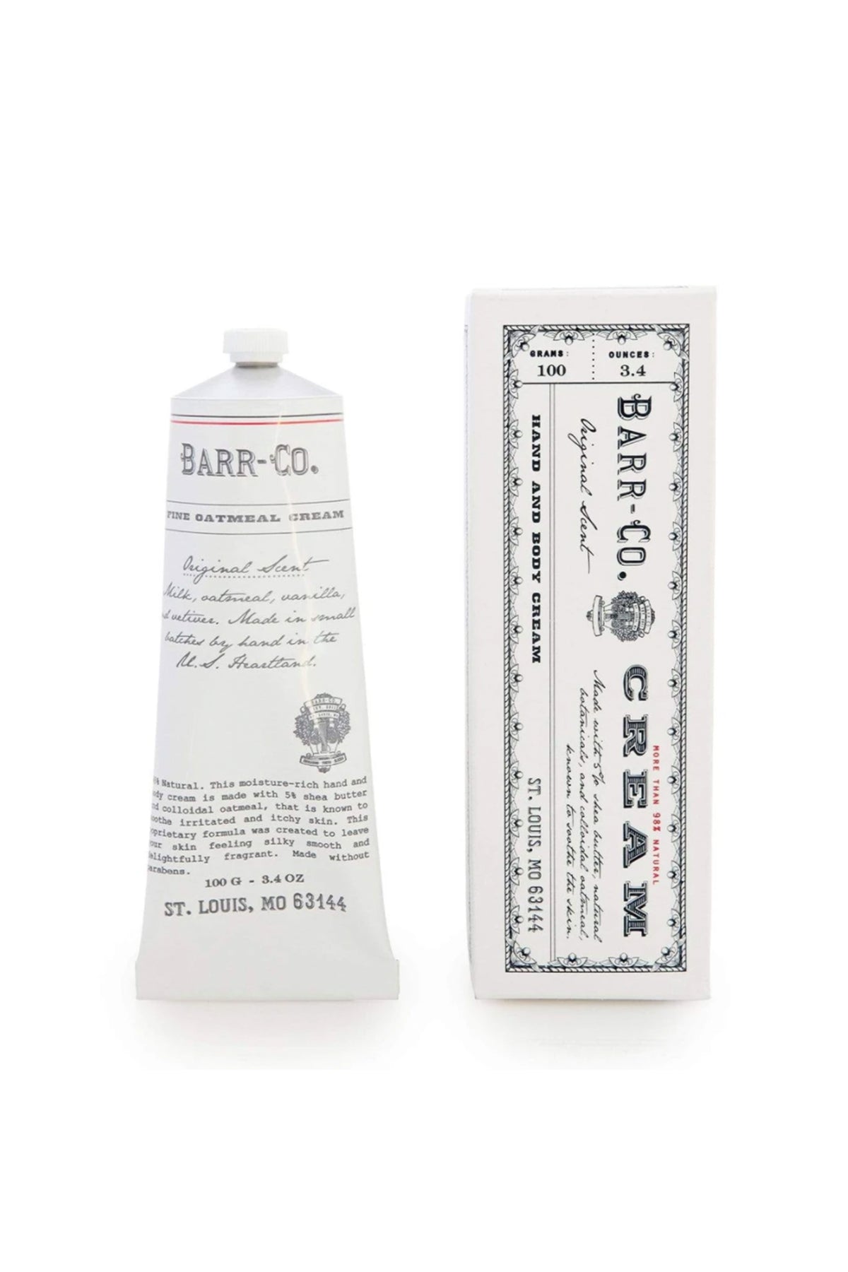 Barr Co Hand Cream Tube