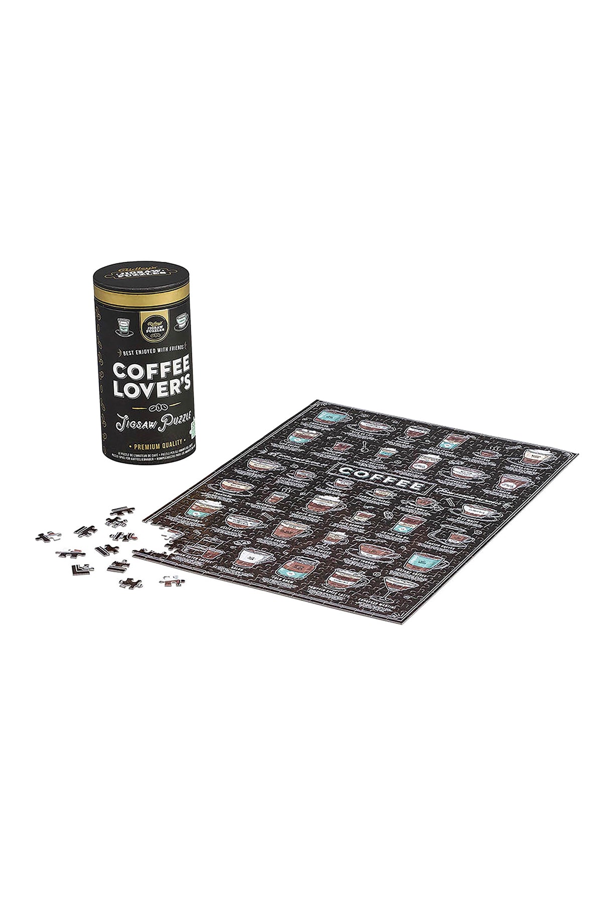 Coffee Lover's 500 Piece Jigsaw Puzzle