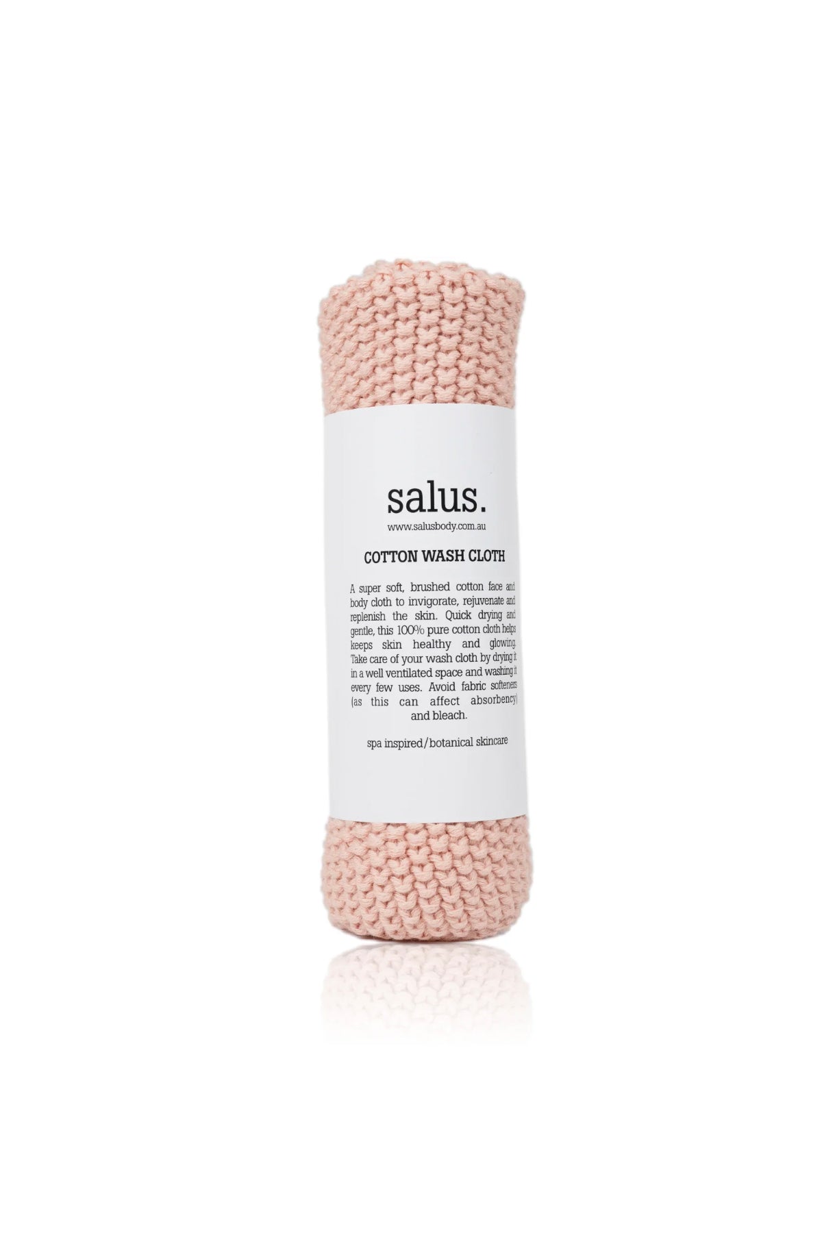 Cotton Wash Cloth Pink