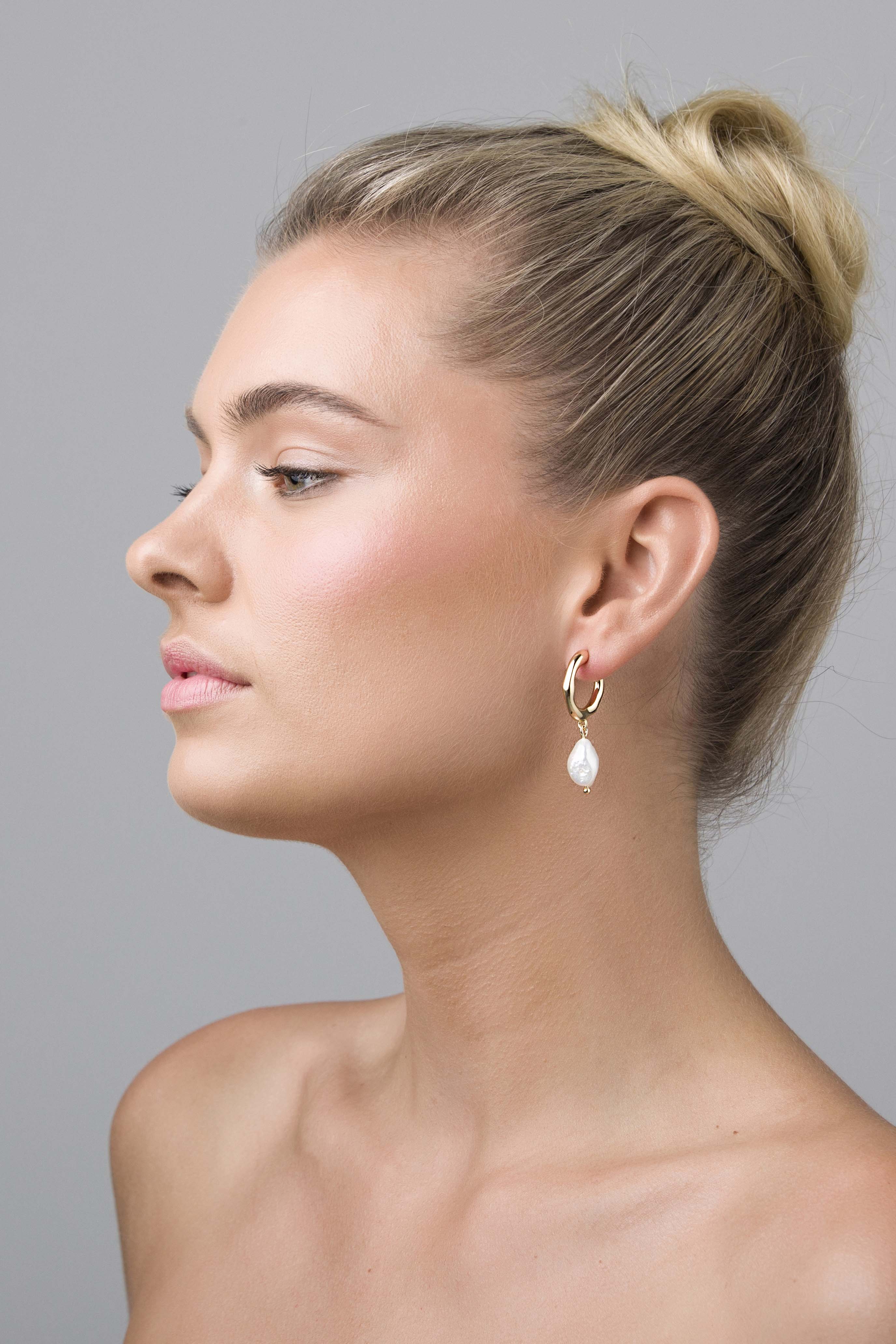 florence gold earring