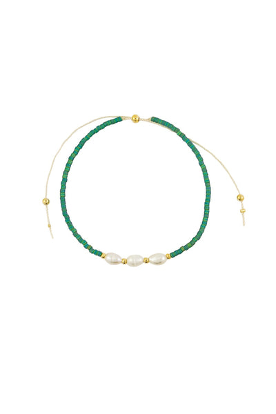 Emerald Airlie String Bracelet
