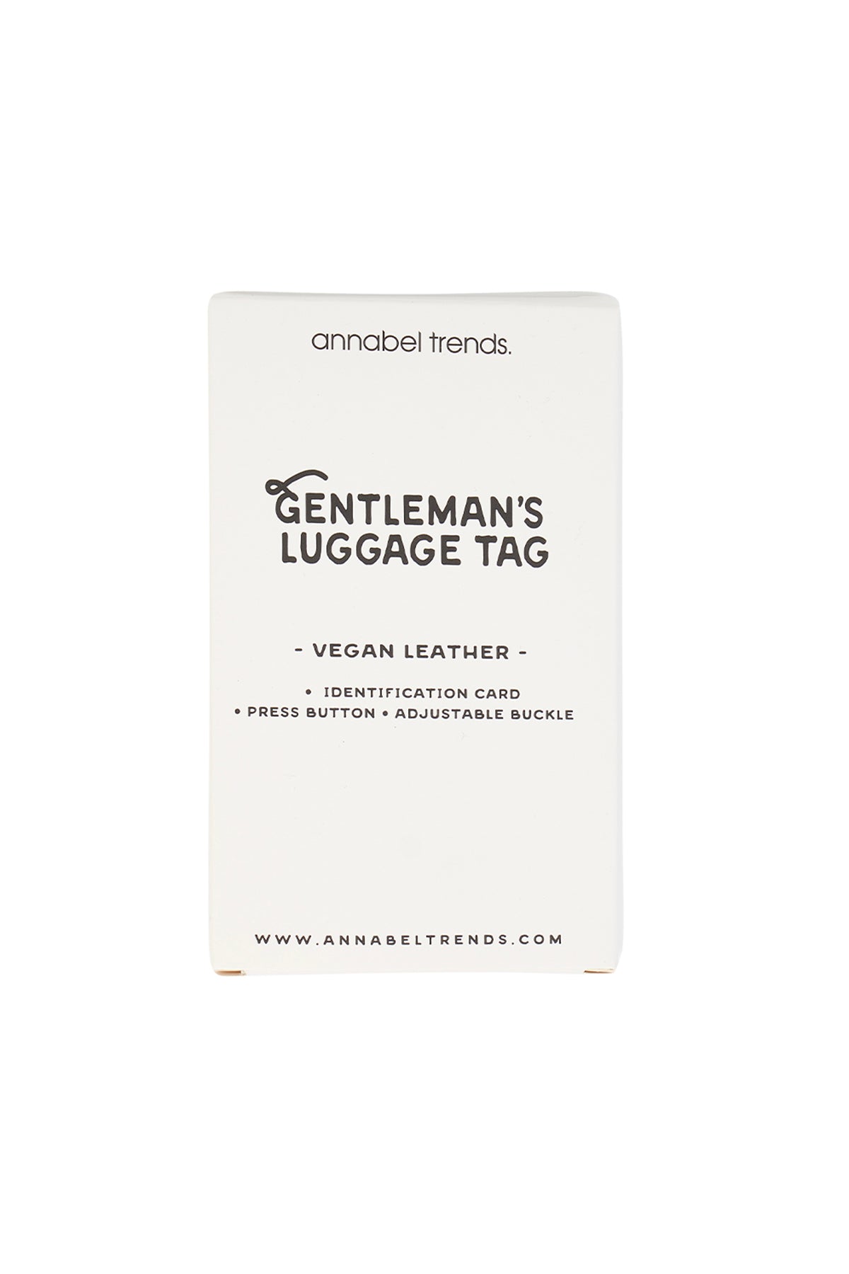 Gentlemans Luggage Tag