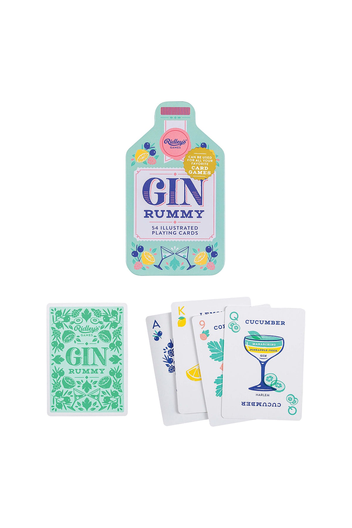 Gin Rummy Playing Cards