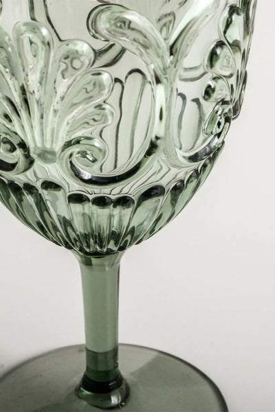 Flemington Acrylic Wine-Glass Green
