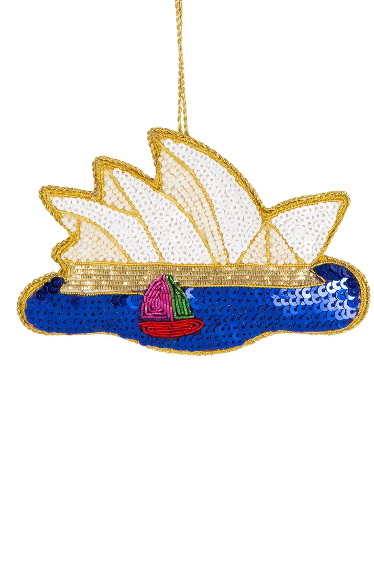 Opera House Sequin Tree Decoration