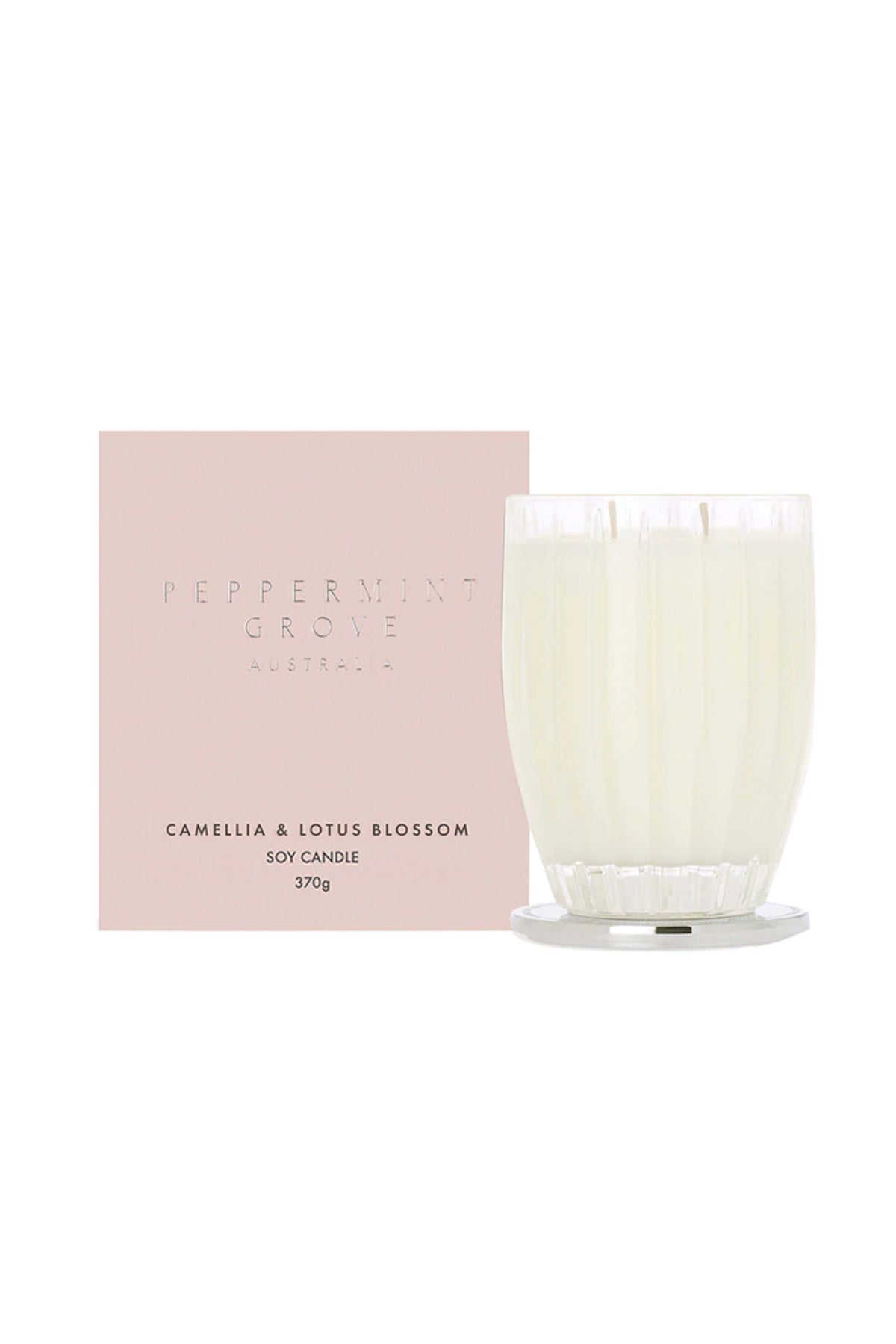 Candle Camellia and Lotus Blossom