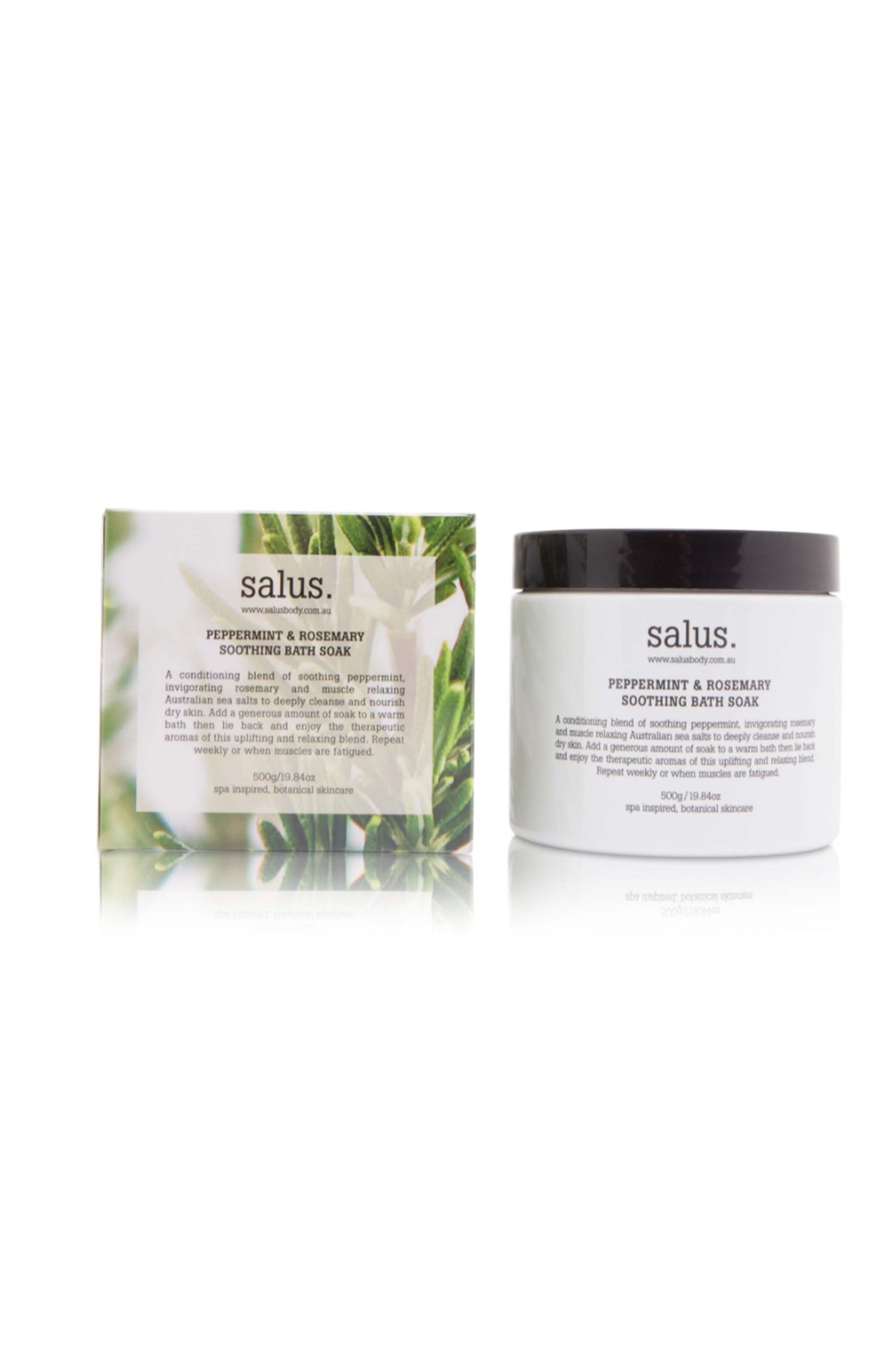 Peppermint and Rosemary Soothing Bath Soak