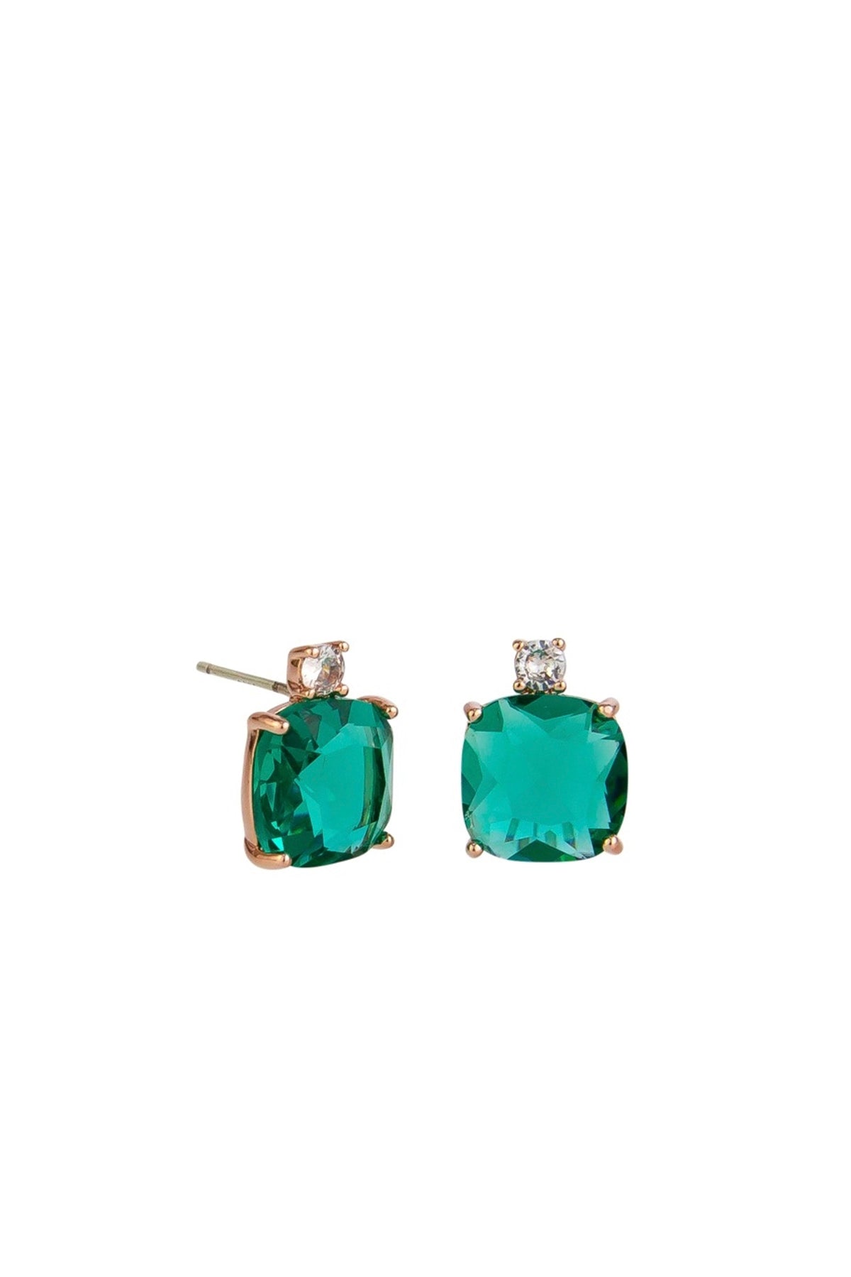 Green Perfume Studs