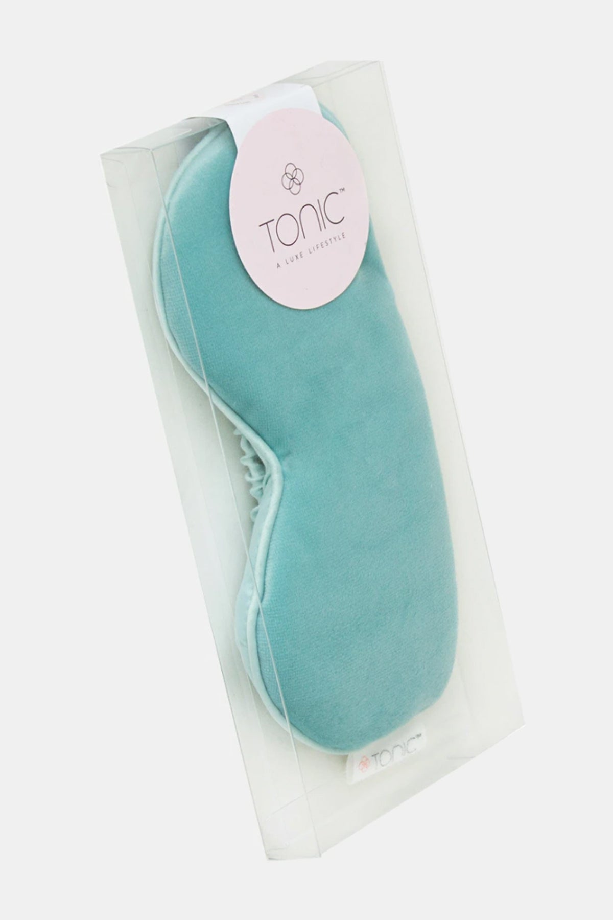 Luxe Velvet Eye Mask Seafoam
