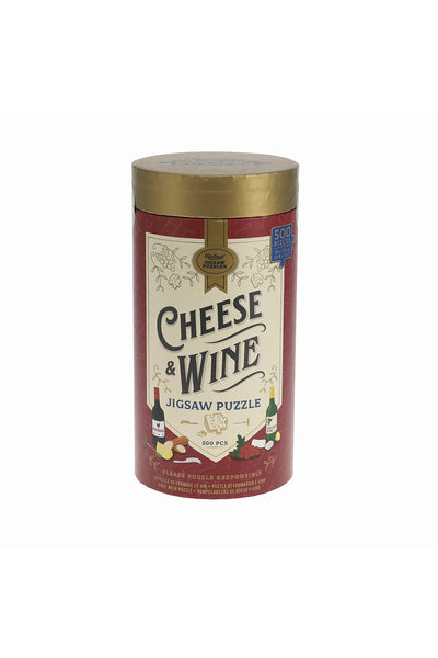 Cheese & Wine 500 Piece Jigsaw Puzzle